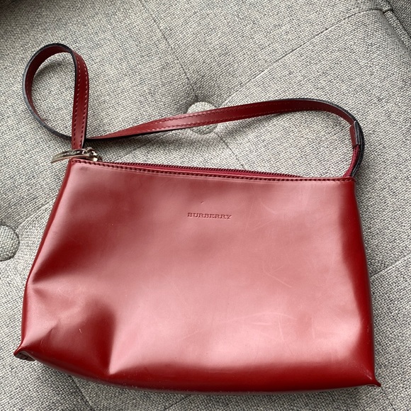 Burberry Purse | Red Burberry bag  (1) - Picture 1 of 4